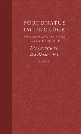 Vere, Earl of Oxford |  Fortunatus im Unglück | Buch |  Sack Fachmedien