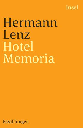 Lenz |  Hotel Memoria | Buch |  Sack Fachmedien