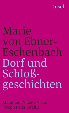 Ebner-Eschenbach |  Dorf- und Schloßgeschichten | Buch |  Sack Fachmedien