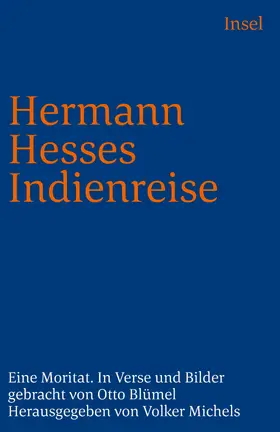 Blümel / Michels |  Hermann Hesses Indienreise. Großdruck | Buch |  Sack Fachmedien