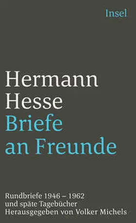 Hesse / Michels |  Briefe an Freunde | eBook | Sack Fachmedien