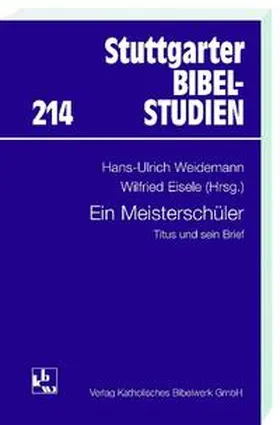 Weidemann / Eisele |  Ein Meisterschüler | Buch |  Sack Fachmedien