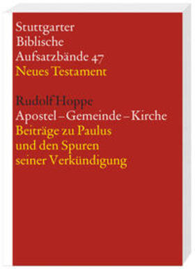 Hoppe |  Apostel – Gemeinde – Kirche | Buch |  Sack Fachmedien