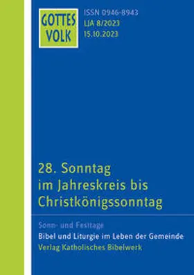 Hartmann / Kettenhofen |  Gottes Volk LJ A8/2023 | Buch |  Sack Fachmedien