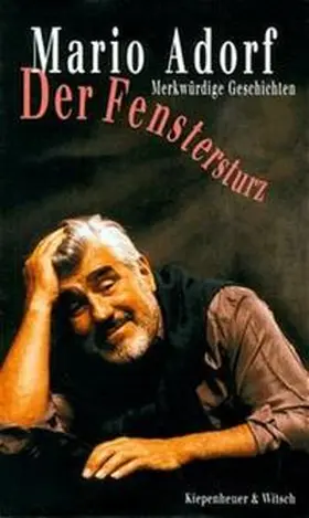 Adorf |  Der Fenstersturz | Buch |  Sack Fachmedien