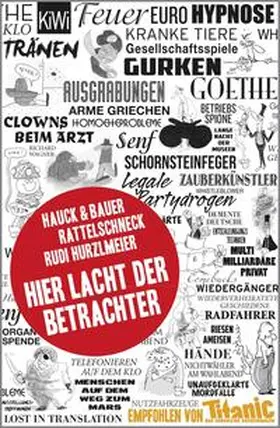 Bauer / Hauck |  Hier lacht der Betrachter | Buch |  Sack Fachmedien