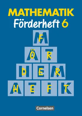 Gathen / Klauer / Gonsior |  Mathematik für Sonderschulen Neu. Förderheft 6 | Buch |  Sack Fachmedien