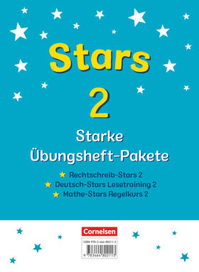  STARS - starke Übungshefte - 2. Schuljahr - Übungshefte im Paket mit Lösungen | Buch |  Sack Fachmedien
