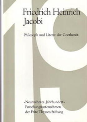 Hammacher |  Friedrich Heinrich Jacobi. Philosoph und Literat der Goethezeit | Buch |  Sack Fachmedien