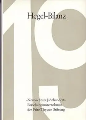 Heede / Ritter |  Hegel-Bilanz | Buch |  Sack Fachmedien