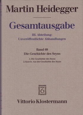 Heidegger / Trawny |  Martin Heidegger Gesamtausgabe | Buch |  Sack Fachmedien