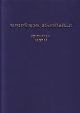 Schwennicke |  Europäische Stammtafeln. Neue Folge | Buch |  Sack Fachmedien