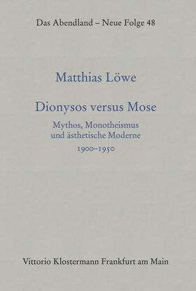 Löwe |  Dionysos versus Mose | Buch |  Sack Fachmedien