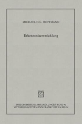 Hoffmann |  Erkenntnisentwicklung | Buch |  Sack Fachmedien