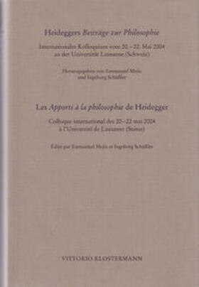 Mejia / Schüßler / Schüssler |  Heideggers Beiträge zur Philosophie | Buch |  Sack Fachmedien