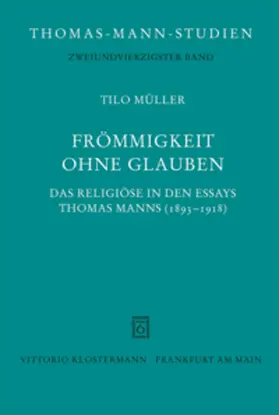 Müller |  Frömmigkeit ohne Glauben | Buch |  Sack Fachmedien