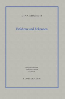 Emundts |  Emundts, D: Erfahren und Erkennen | Buch |  Sack Fachmedien