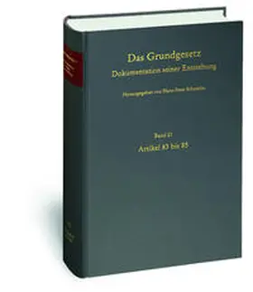 Schneider / Kramer |  Das Grundgesetz. Dokumentation seiner Entstehung | Buch |  Sack Fachmedien