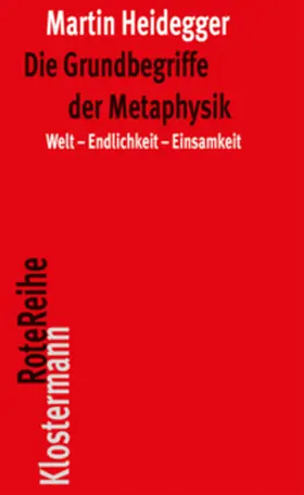 Heidegger / Herrmann |  Die Grundbegriffe der Metaphysik | Buch |  Sack Fachmedien