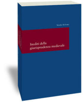Bellomo |  Inediti della giurisprudenza medievale | Buch |  Sack Fachmedien