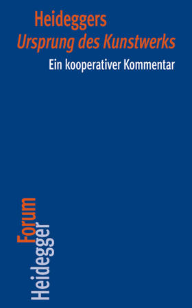 Espinet / Keiling |  Heideggers "Ursprung des Kunstwerks" | Buch |  Sack Fachmedien