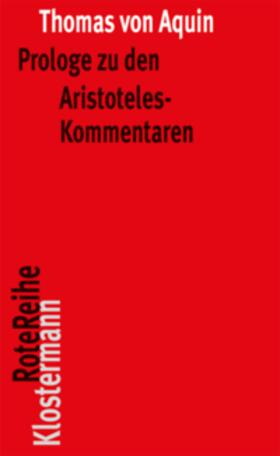 Imbach / Cheneval |  Prologe zu den Aristoteles-Kommentaren | Buch |  Sack Fachmedien