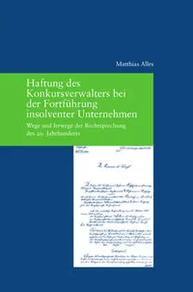 Alles |  Haftung des Konkursverwalters bei der Fortführung insolventer Unternehmen | Buch |  Sack Fachmedien