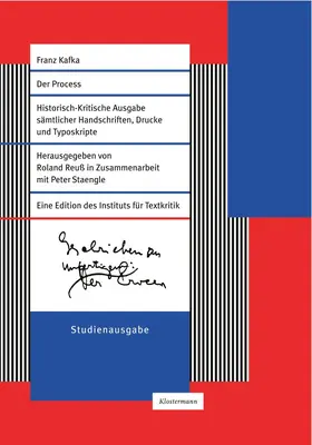 Kafka / Reuß |  Der Process. Studienausgabe | Buch |  Sack Fachmedien