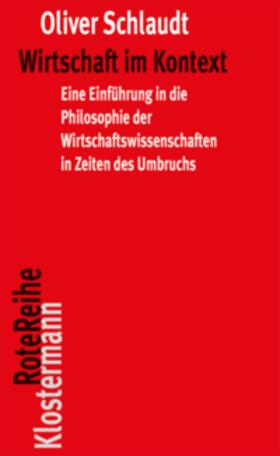 Schlaudt |  Wirtschaft im Kontext | eBook | Sack Fachmedien