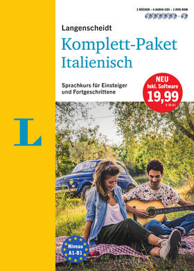 Langenscheidt |  Langenscheidt Komplett-Paket Italienisch - Sprachkurs mit 2 Büchern, 6 Audio-CDs, 1 DVD-ROM, MP3-Download | Buch |  Sack Fachmedien