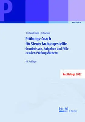 Zschenderlein / Schneider |  Prüfungs-Coach für Steuerfachangestellte | eBook | Sack Fachmedien