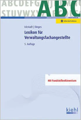 Ickstadt / Dinges |  Lexikon für Verwaltungsfachangestellte | Buch |  Sack Fachmedien