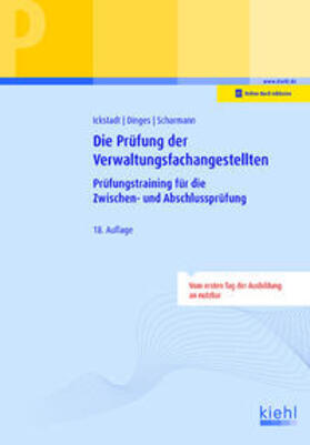 Ickstadt / Dinges / Scharmann |  Die Prüfung der Verwaltungsfachangestellten | Buch |  Sack Fachmedien