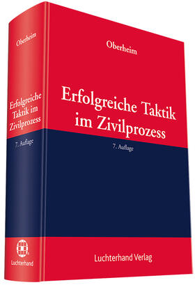 Oberheim |  Erfolgreiche Taktik im Zivilprozess | Buch |  Sack Fachmedien