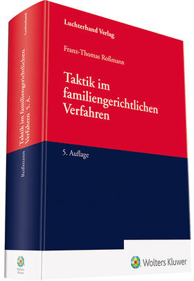 Roßmann |  Taktik im familiengerichtlichen Verfahren | Buch |  Sack Fachmedien