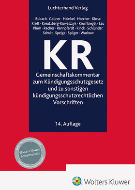 Waskow / Schult / Spilger |  KR - Kommentar | Buch |  Sack Fachmedien