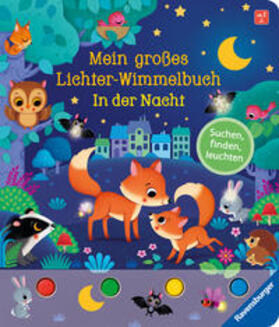 Grimm |  Mein großes Lichter-Wimmelbuch: In der Nacht | Buch |  Sack Fachmedien