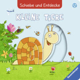Grimm |  Schiebe und Entdecke: Kleine Tiere | Buch |  Sack Fachmedien