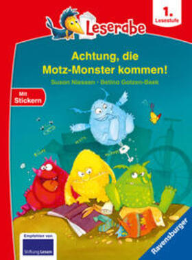 Niessen |  Achtung, die Motz-Monster kommen! - Leserabe 1. Klasse - Erstlesebuch für Kinder ab 6 Jahren | Buch |  Sack Fachmedien