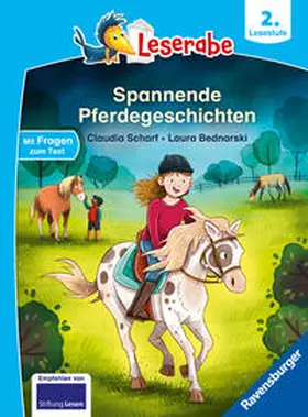 Scharf |  Leserabe 2. Lesestufe - Spannende Pferdegeschichten | Buch |  Sack Fachmedien