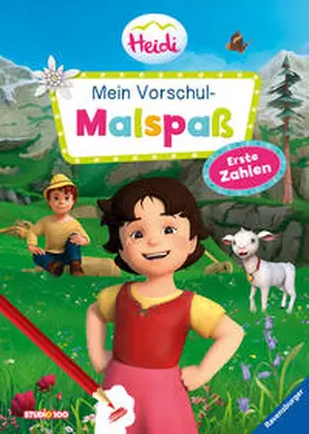  Heidi: Mein Vorschul-Malspaß Erste Zahlen | Buch |  Sack Fachmedien