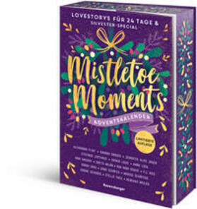 Flint / Ried / Grauer |  Mistletoe Moments. Ein Adventskalender. Lovestorys für 24 Tage plus Silvester-Special | Buch |  Sack Fachmedien