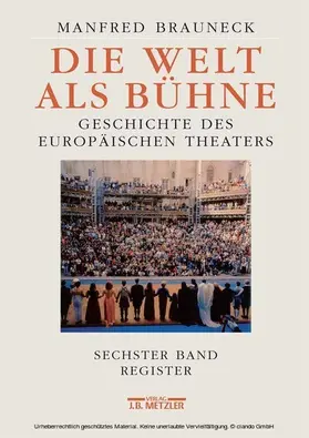 Brauneck |  Die Welt als Bühne | eBook | Sack Fachmedien