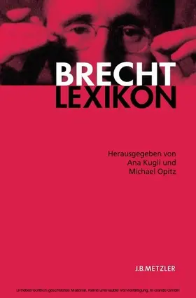 Kugli / Opitz |  Brecht-Lexikon | eBook | Sack Fachmedien