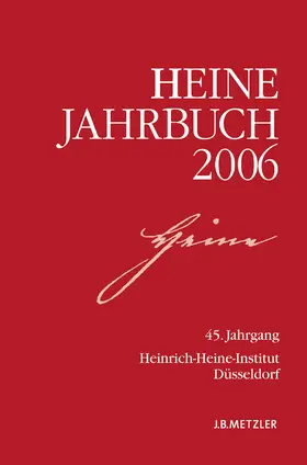 Kruse / Brenner-Wilczek |  Heine-Jahrbuch 2006 | eBook | Sack Fachmedien