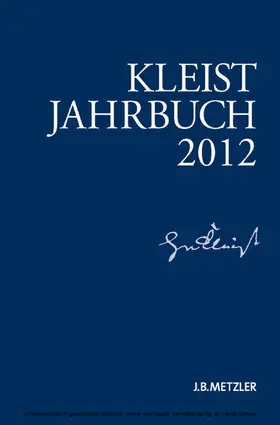 Blamberger / Doering / Brandstetter |  Kleist-Jahrbuch 2012 | eBook | Sack Fachmedien