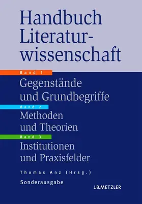 Anz |  Handbuch Literaturwissenschaft | eBook | Sack Fachmedien