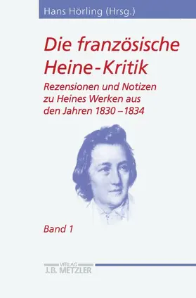 Hörling |  Die französische Heine-Kritik | Buch |  Sack Fachmedien