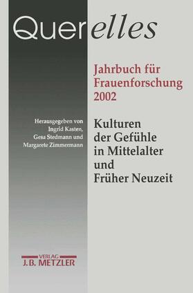 Kasten / Stedman / Zimmermann |  Querelles Jahrbuch für Frauenforschung 2002 | Buch |  Sack Fachmedien