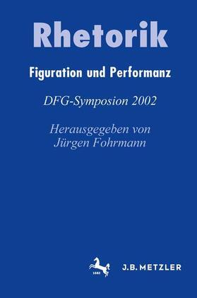 Fohrmann / Detering |  Rhetorik | Buch |  Sack Fachmedien